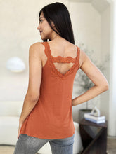 Load image into Gallery viewer, Layer It Essential Lace Detail V-Neck Cutout Cami  (multiple color options)
