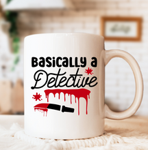 Load image into Gallery viewer, Basically A Detective Beverage Mug

