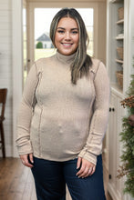Load image into Gallery viewer, Beautifully Demure Mockneck Top
