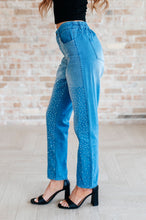 Load image into Gallery viewer, Beck and Call Rhinestone Pants
