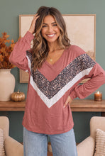 Load image into Gallery viewer, Wild Side Chevron Top
