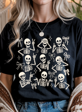 Load image into Gallery viewer, Skeleton Coquette Graphic Tee &amp; Sweatshirt (multiple color options)
