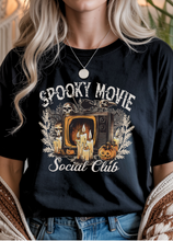 Load image into Gallery viewer, Spooky Movie Social Club Graphic Tee (multiple color options)
