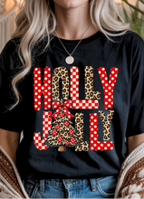 Load image into Gallery viewer, Holly Jolly Graphic Tee &amp; Sweatshirt (multiple color options)
