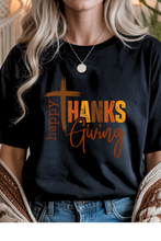Load image into Gallery viewer, Thanksgiving Graphic Tee (multiple color options)
