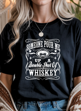 Load image into Gallery viewer, Double Shot Graphic Tee (multiple color options)
