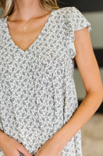 Load image into Gallery viewer, Bloom Service V-Neck Blouse in Ivory

