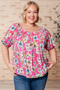 Bloom So Bright Floral Top