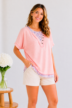 Load image into Gallery viewer, Blush Meadow Layered Top
