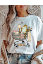 Load image into Gallery viewer, Born to Thrift Graphic Tee (multiple color options)
