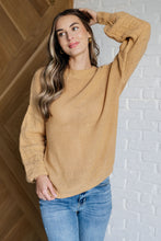 Load image into Gallery viewer, Bubbly Personality Bubble Sleeve Sweater in Wheat
