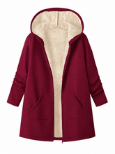 Load image into Gallery viewer, Wrapped in Warmth Hooded Coat (multiple color options)
