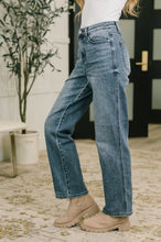 Load image into Gallery viewer, JUDY BLUE Carlie High Waist Straight Jean in Everyday Indigo
