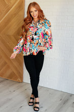 Load image into Gallery viewer, Carry Me Away Floral Peplum Blouse
