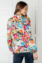 Load image into Gallery viewer, Carry Me Away Floral Peplum Blouse
