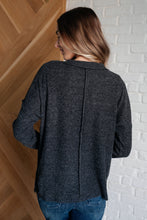 Load image into Gallery viewer, Casual Tuesday Ribbed Knit Sweater in Black
