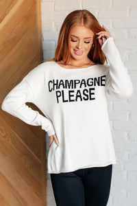 Champagne Please Lightweight Sweater