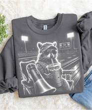 Load image into Gallery viewer, Raccoon Football Graphic Tee &amp; Sweatshirt (multiple color options)
