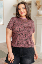 Load image into Gallery viewer, Cheetah Girl Short Sleeve Top
