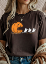 Load image into Gallery viewer, Pumpkin Ghosts Graphic Tee (multiple color options)
