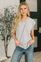 Load image into Gallery viewer, Classic Timeless V-Neck Tee in Pearl Grey
