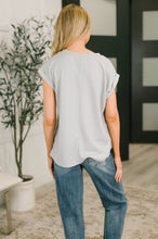 Load image into Gallery viewer, Classic Timeless V-Neck Tee in Pearl Grey
