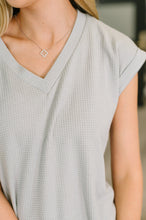 Load image into Gallery viewer, Classic Timeless V-Neck Tee in Pearl Grey
