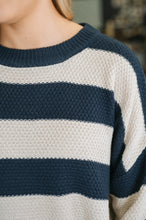Load image into Gallery viewer, Classically Careless Drop Shoulder Relaxed Sweater Top
