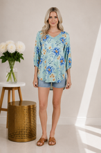 Load image into Gallery viewer, Coastal Bloom Blouse
