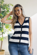 Load image into Gallery viewer, Coastal Stripes Vest
