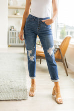 Load image into Gallery viewer, Colt High Rise Button Fly Distressed Boyfriend Jeans by Judy Blue
