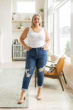 Load image into Gallery viewer, Colt High Rise Button Fly Distressed Boyfriend Jeans by Judy Blue
