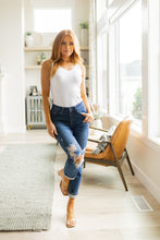 Load image into Gallery viewer, Colt High Rise Button Fly Distressed Boyfriend Jeans by Judy Blue
