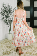 Load image into Gallery viewer, Country Crush Adjustable Strap Dress in Cream and Red
