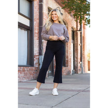 Load image into Gallery viewer, The Delilah - Kick Flare Leggings with Pockets  - Luxe by Julia Rose®
