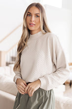 Load image into Gallery viewer, Don't Change Anything Mock Neck Pullover
