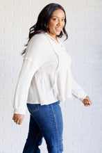 Load image into Gallery viewer, Don't Waffle About Waffle Knit Hoodie
