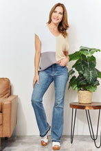 Load image into Gallery viewer, Casual Outings Color Block V-Neck Knit Top (multiple color options)
