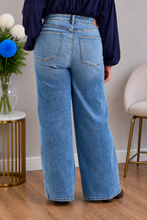 Load image into Gallery viewer, JUDY BLUE Easy Living Wide Leg Straight Jeans
