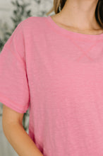 Load image into Gallery viewer, Effortless Edit Boxy Tee in Candy Pink
