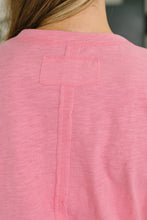 Load image into Gallery viewer, Effortless Edit Boxy Tee in Candy Pink
