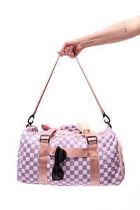 Elevate Gym or Travel Duffel in Pink