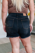 Load image into Gallery viewer, Ember High Rise Control Top Fray Hem Shorts by Judy Blue
