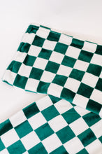 Load image into Gallery viewer, Emerald City Checkered Blanket
