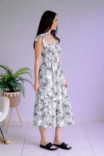 Load image into Gallery viewer, Enchanted Teal Garden Dress
