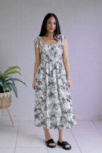 Load image into Gallery viewer, Enchanted Teal Garden Dress

