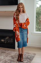 Load image into Gallery viewer, Enough Anyways Floral Cardigan in Burnt Orange
