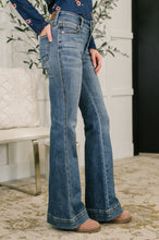 Load image into Gallery viewer, JUDY BLUE Eva High Waist Flare Tummy Control Double Button WB
