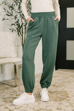 Load image into Gallery viewer, Every Second, Every Hour Jogger Bottoms in Dark Forest
