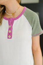 Load image into Gallery viewer, Everyday Envy Cable Ribbed Knit in Light Olive
